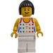 LEGO female Train passenger 7938 Figurine