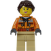 LEGO Female TV Kamera Operator Minifigur