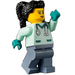 LEGO Female Veterinarian met Stethoscope minifiguur