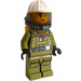 LEGO Female Volcano Explorer with Harness Minifigure