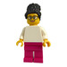 LEGO Female with Bun and Glasses Minifigure