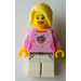 LEGO Female with Pink Top Minifigure