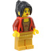 LEGO Vrouwelijk met Rood Corset Minifiguur