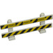 LEGO Schutting 1 x 8 x 2 met Crime Scene Tape Sticker (6079)