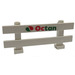 LEGO Schutting 1 x 8 x 2 met Octan logo Sticker (6079)