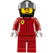 LEGO Ferrari driver minifiguur