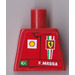 LEGO Ferrari F. Massa Torso without Arms (973)
