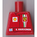 LEGO Ferrari K. Raikkonnen Torso sin brazos (973)