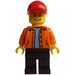 LEGO Ferris Roue Operator Figurine