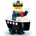 LEGO Ferry Kapitein Minifiguur