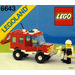 LEGO Feu Chief&#039;s Truck 6643