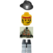 LEGO Fire Fighter with Black Helmet Minifigure