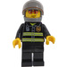 LEGO Feu Helicopter Pilot Figurine
