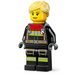 LEGO Fire Officer - Female Minifigure