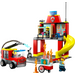 LEGO Feuer Station und Feuer Motor 60375