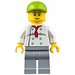 LEGO Brann Station Hot Hund Vendor Minifigur