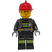 LEGO Feuerwehrmann Bob mit Uniform Minifigur