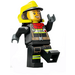 LEGO Brandweerman, Vrouwelijk (60374) Minifiguur