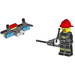 LEGO Firefighter Foil Pack Set 952002