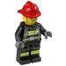 LEGO Brannmann Minifigur