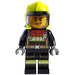 LEGO Firefighter minifiguur