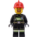 LEGO Brandweerman Minifiguur