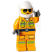 LEGO Firefighter Pilot Minifigur