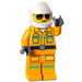 LEGO Brannmann Pilot med Solbriller Minifigur