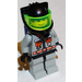 LEGO Feuerwehrmann mit Schwarz Breathing Helm und Blau Luft Tanks Minifigur