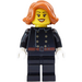 LEGO Firefighter with Jacket and Orange Hair Minifigure