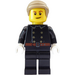 LEGO Firefighter with Jacket Minifigure