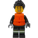 LEGO Firefighter avec Gilet de sauvetage Figurine