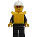 LEGO Firefighter met Lifejacket en Sunglasses minifiguur