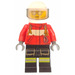 LEGO Firefighter avec blanc Casque Figurine