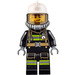 LEGO Firefighter avec Jaune Airtanks Figurine
