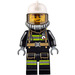 LEGO Pompiere con Giallo Airtanks Minifigure