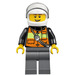 LEGO Fireman Pilot Minifigure