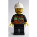 LEGO Fireman mit Beard Minifigur