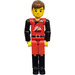 LEGO Fireman with Brown Hair Technic Figure