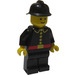 LEGO Feuerwehrmann mit Classic Schwarz Helm Minifigur