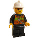 LEGO Fireman with Glasses Minifigure