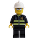 LEGO Fireman With Sunglasses Minifigure