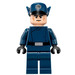 LEGO First Order Officer avec Dark Bleu Uniform  Minifigurine