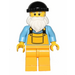 LEGO Fisherman (Black Cap) Minifigure