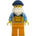 LEGO Fisherman Minifiguur