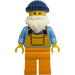 LEGO Fisherman minifiguur