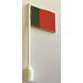 LEGO Flag on Flagpole with Portugal without Bottom Lip (776)