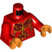 LEGO Flama Minifig Torso (973 / 76382)