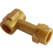 LEGO Flat Dark Gold Bar 1 with Top Stud and Two Side Studs (92690)