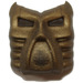 LEGO Flat Dark Gold Bionicle Krana Mask Ca